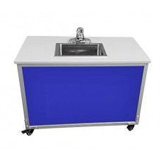 Monsam PSE-2006 Blue Preschool and Childcare Single Basin Portable Sink  32" Length x 18" Width x 25-3/4" Height - B006BHTZ5W